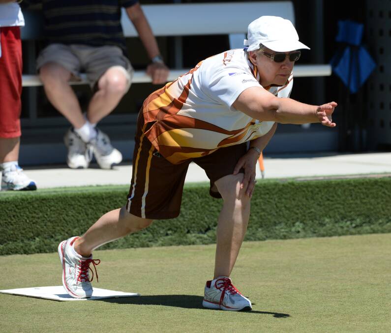 BIG STAGE: City Oval bowler Janine Roberts is set to play in the Victorian Open, which is being held during November 18-24.