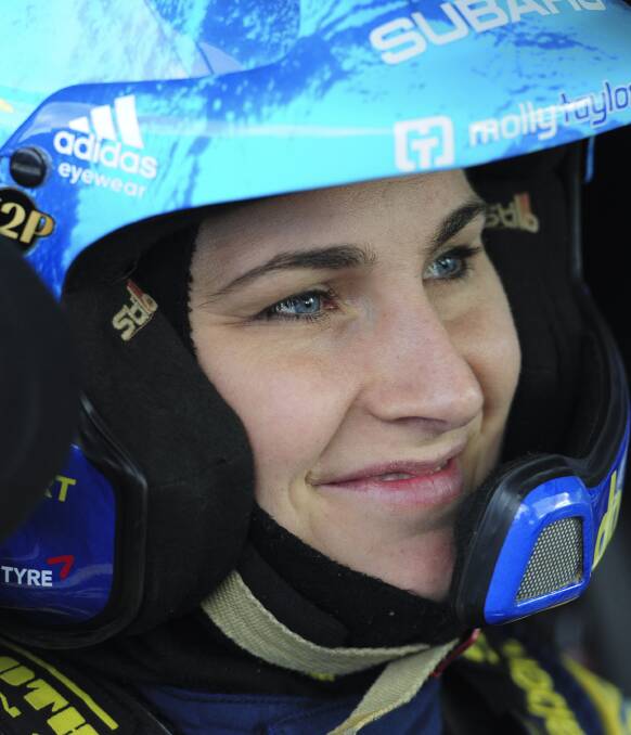 STAR: Molly Taylor is set to compete in the Eureka Rally.