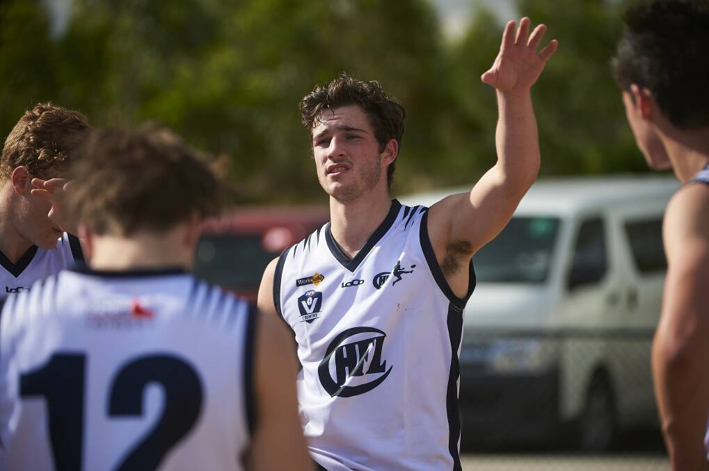 SKIPPER: CHFL under-19 captain Jacob Brown booted two majors.