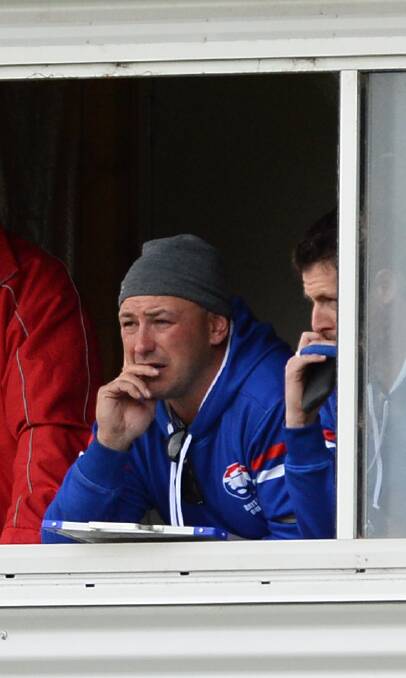 SET TO DEPART: Daylesford veteran Joel Adams is poised to step down from the Bulldogs' senior coaching role at the end of the season. Picture: Adam Trafford.