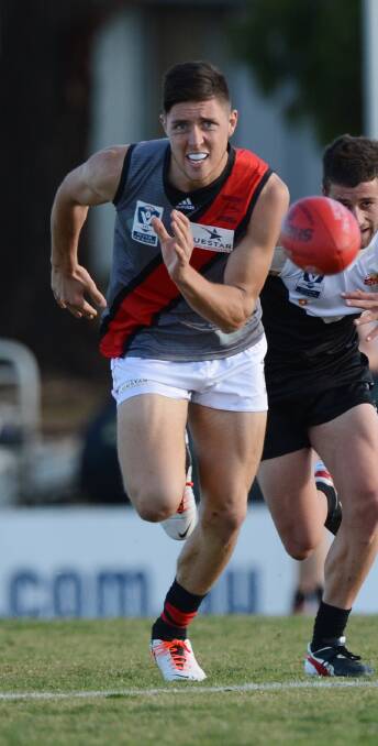 GOODBYE: Nick O'Brien has left Essendon for Strahmore.