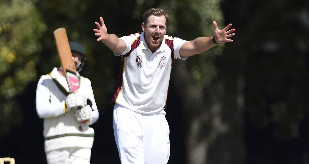 GOODBYE: Past EJ Cleary Medal winner Matt McMahon is not expected to play for Brown Hill during the 2015-16 Ballarat Cricket Association season.