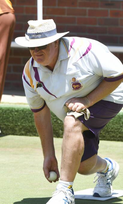 TOUGH DAY: Robert Ohlsen and his Creswick outfit was sent packing from the division one top four after losing to City Oval on Saturday.