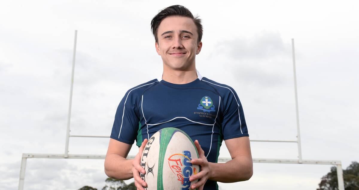 CAREER HIGH: Josh Coward is set to play for the Australian rugby sevens team at the Commonwealth Youth Games at Samoa in September. Picture: Kate Healy.