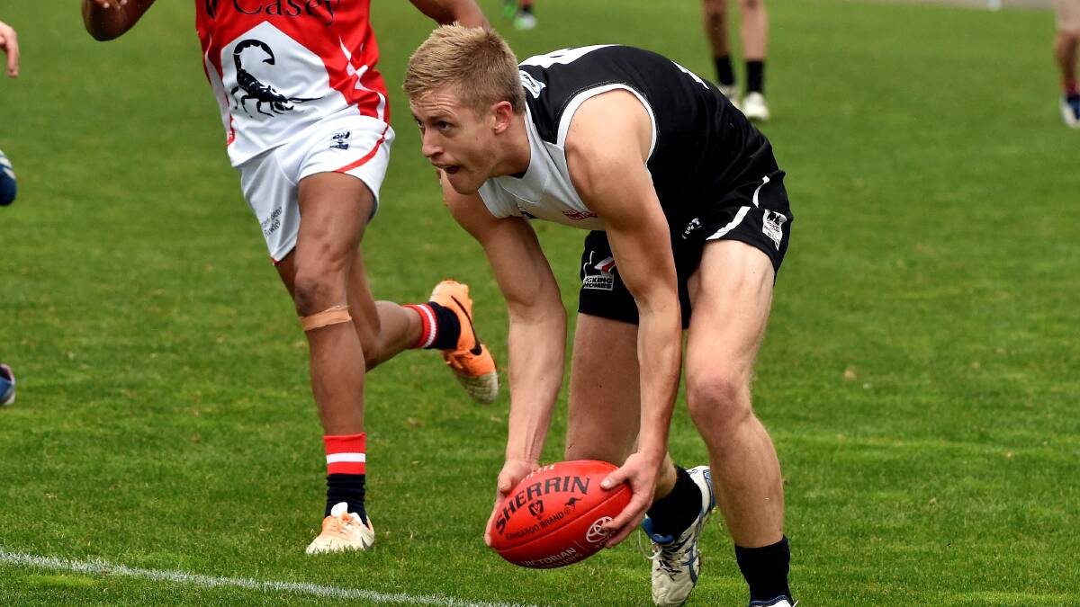 HE'S BACK: North Ballarat's Nick Couch is set for a return to the field with his home club Springbank on Saturday. Picture: Jeremy Bannister.
