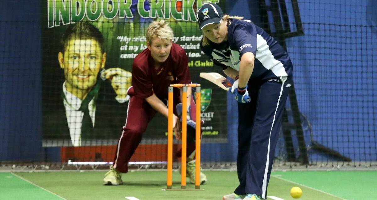 FOCUS: Briony Polkinghorne, pictured in action during the national championships last week, has been awarded the Monika Brogan Medal. Picture: PowerShots Photography.