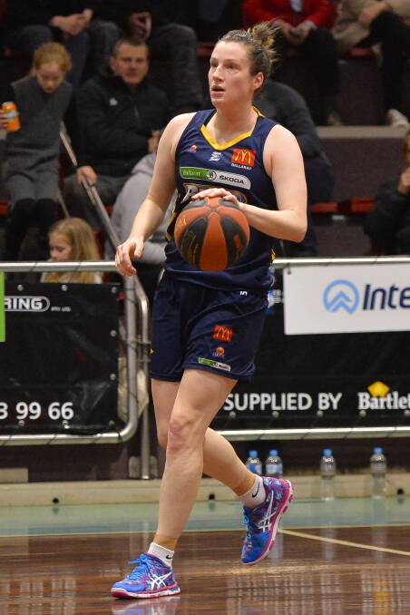 ANOTHER CAMPAIGN: Kristy Rinaldi is set to play her 13th season in the South East Australian Basketball League.