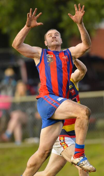 SUCCESSFUL: Alan Ware has played in five senior premierships in a brilliant career at Hepburn. He will chase a sixth this Saturday when the Burras take on Beaufort at Mars Stadium.