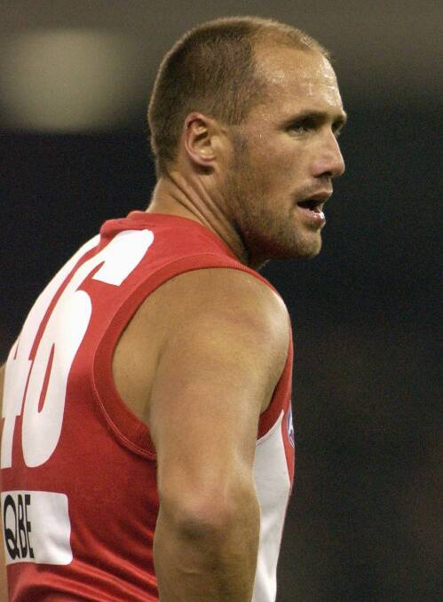 CHAMPION: Former Ballarat boy Tony Lockett pictured during his playing days with Sydney, which he moved to from St Kilda. Picture: Getty Images.