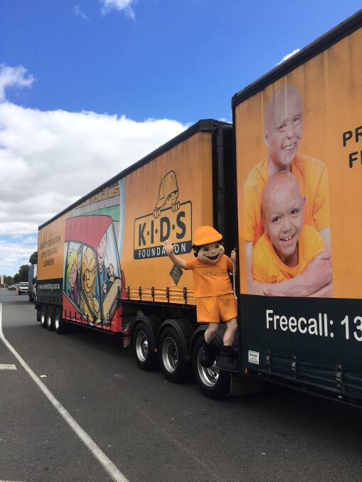 Bon Voyage: SeeMore Safety wishes off a truck full of valuable safety resources bound for over 2000 Victorian kindergartens. 
