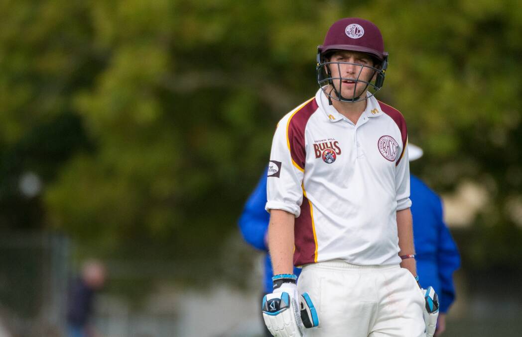 BYE BULLS: Jason Knowles has left Brown Hill to play with Leopold in the Geelong Cricket Association in 2016-17.