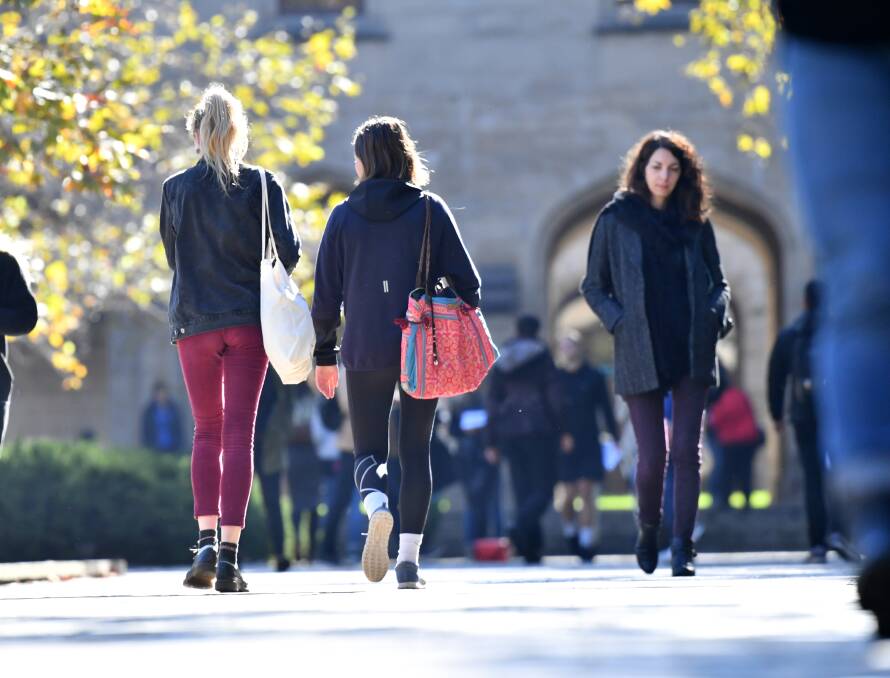 AT RISK: Across Australia, 26 per cent of university students were sexually harassed and 1.6 per cent were victims of sexual assault at university last year. 