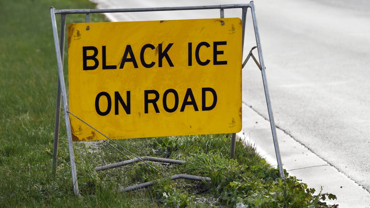 Two crashes within 12 hours bring timely black ice warnings