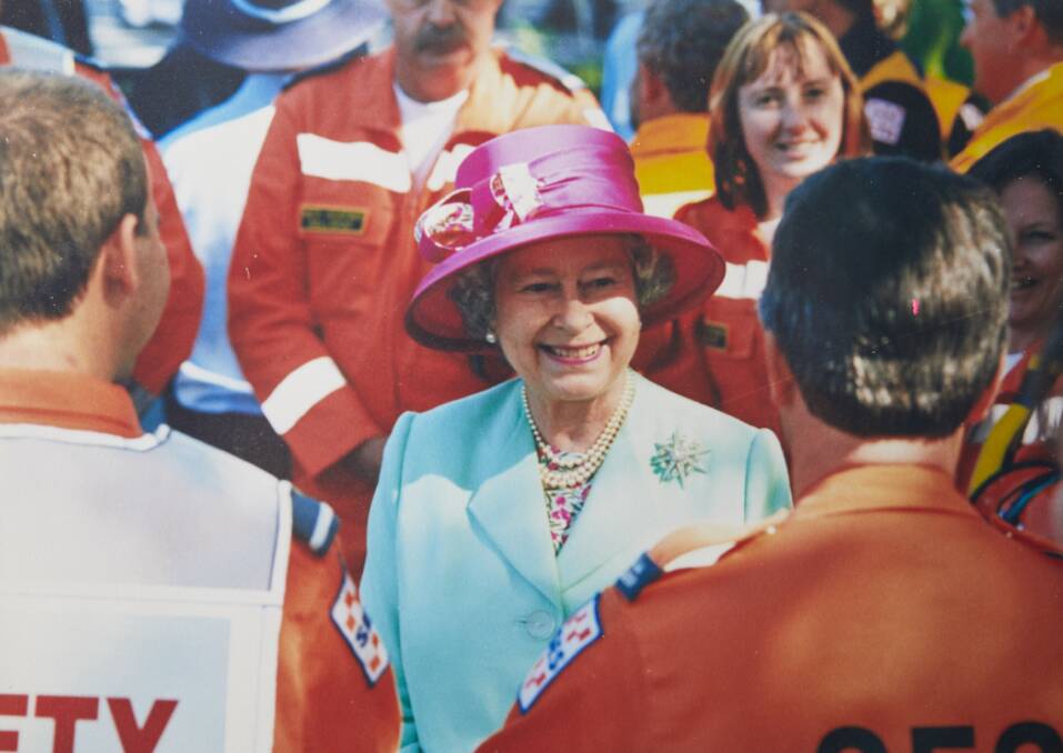 ROYAL VISIT: SES crews meet the Queen, one of the many highlights over the last 50 years