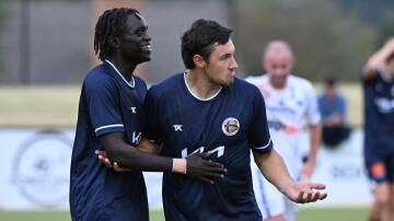  Daniel Angeleski return to Ballarat City after two weeks suspension will be handy for Ballarat City. Picture by Kate Healy
