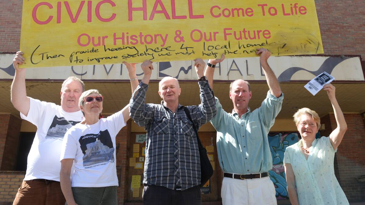The Save Civic Hall group has long campaigned for the retention of the lower hall.