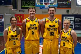 Ballarat Miners will have a golden glow for away games in season 2024. Picture supplied