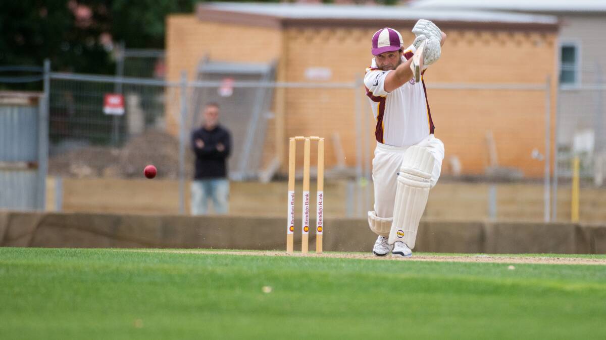 Pint and a punt: Brown Hill cricketer Dan Davies began placing bets at the pub with mates. Eventually his life began to revolve around gambling. Picture: Dylan Burns. 
