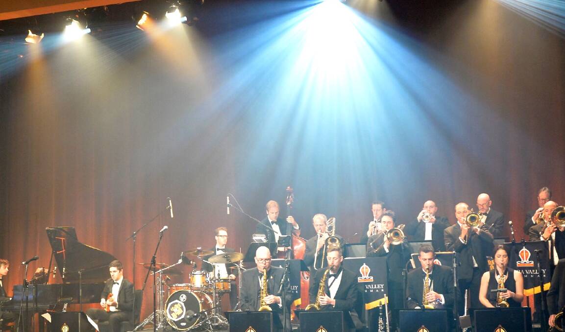 Big band sound: Esstee Big Band, formed by Ballarat’s Steve Trounson over 25 years ago, will play two Ballarat shows next weekend.