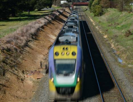 A sub-hour train trip to Melbourne could be brought forward by federal funding, Regional Minister Jaala Pulford says.