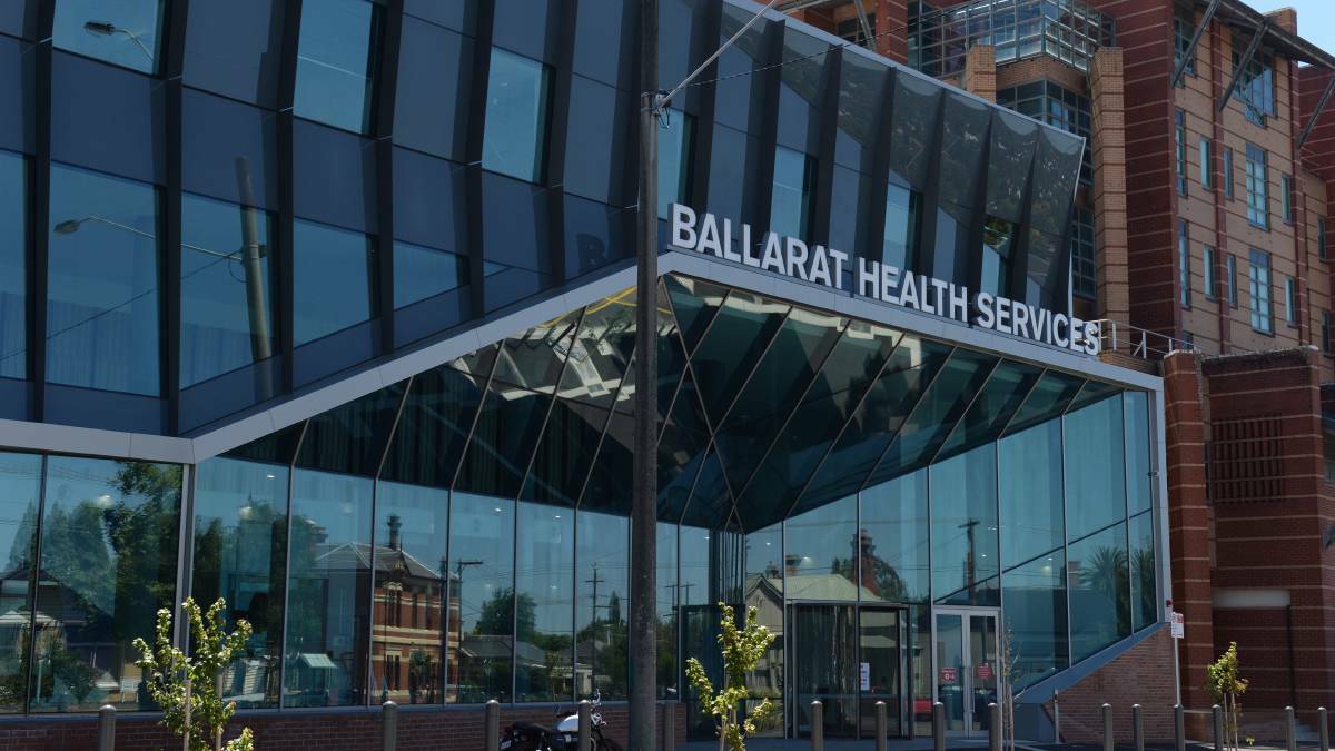 Ballarat Health Services' Drummond Street entrance.