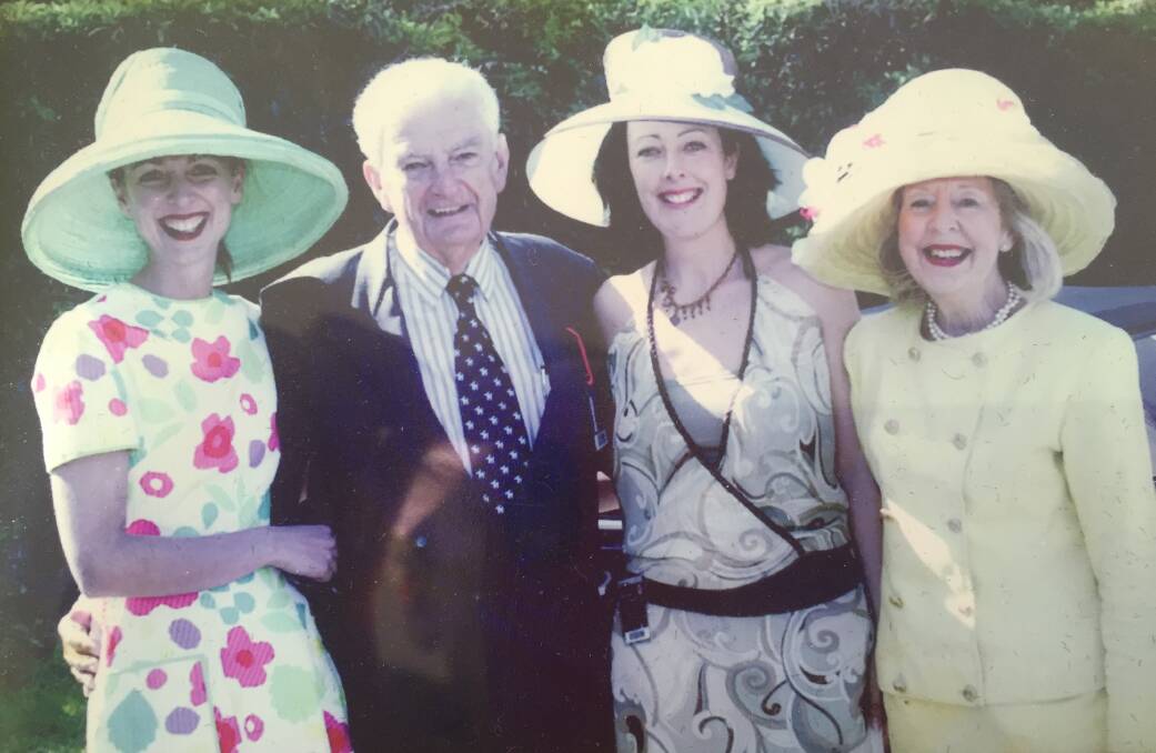 Geoff and Janet Torney with daughters Kate and Jane. 