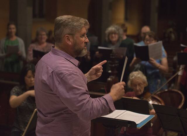 VOX Choir: Guest conductor Rick Prakhoff. Picture: Ian Kemp Photography. 