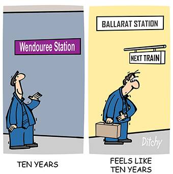 Steve Bracks says time is ripe to explore Ballarat rail options