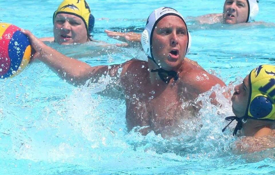 MAKING WAVES: Luke Harper at the Victorian Country Water Polo Championships in Geelong. 
