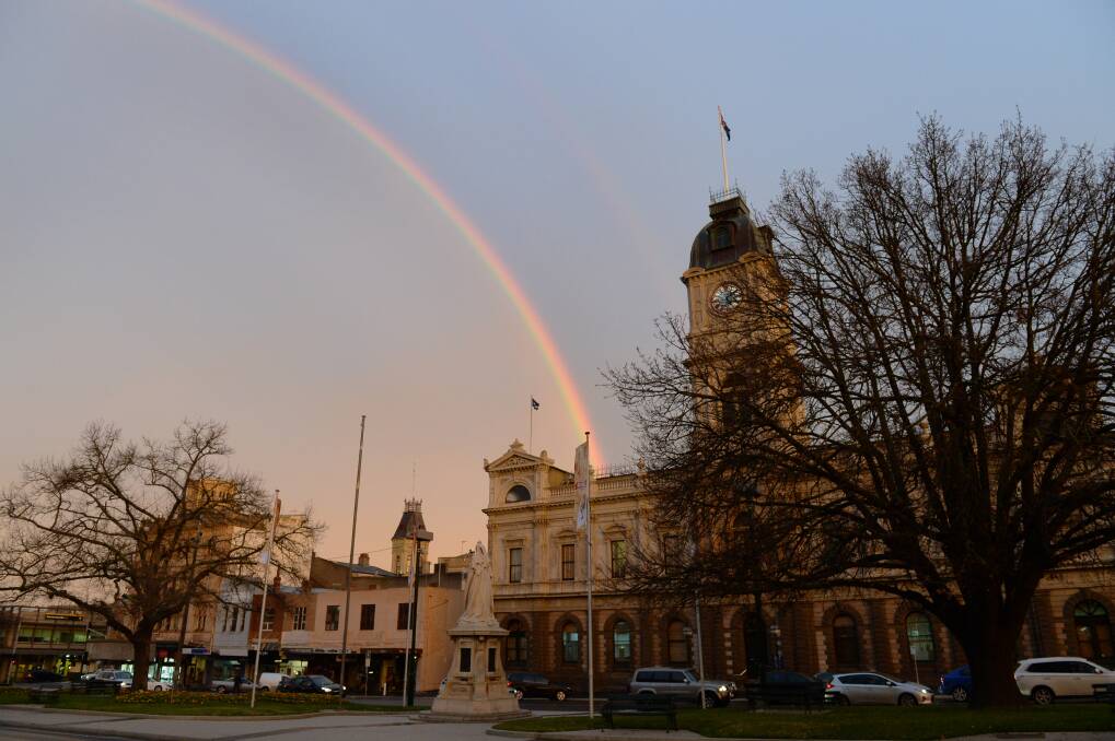 Ballarat Town Hall (file photo)