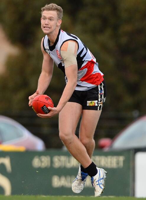 FIRST GAME: Sam Hooper will get his first taste of the VFL as 23rd player