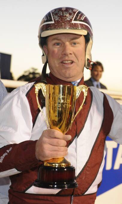 KIWIS COMBINE: Anthony Butt has landed the drive on the Mark Purdon-trained Smolda in the Ballarat Pacing Cup. 