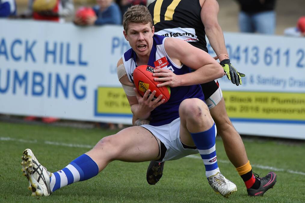 GOING: Joe Redfern's departure leaves a hole in Sunbury's defence.