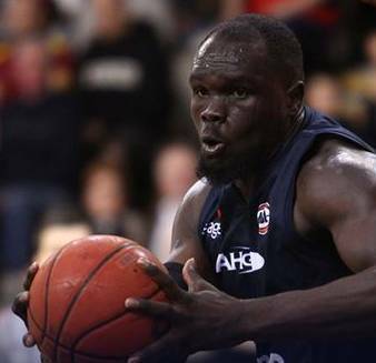 UNITED STAND: Majok Majok starred for Melbourne with a double-double of 10 points and 12 rebounds. Picture: Melbourne United 