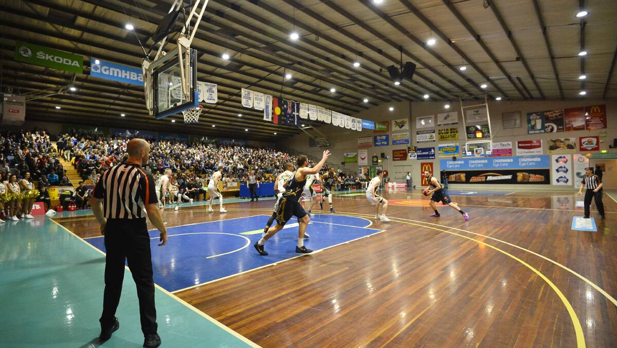 The Minerdome - the setting for the 50th Ballarat senior basketball tournament