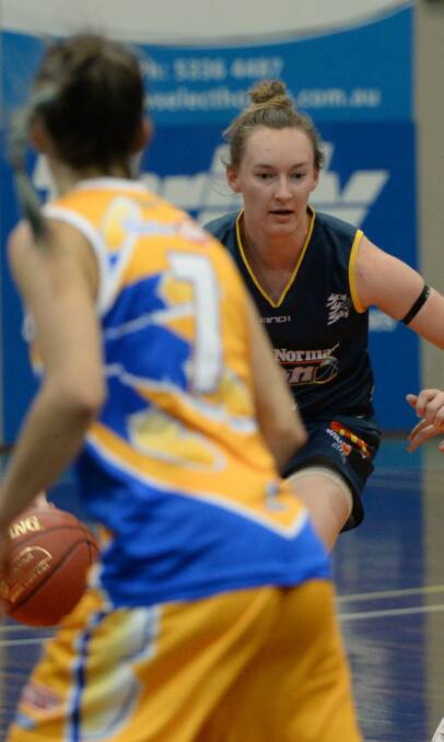 STAYING: Sophie Alexander is extending her SEABL career with Ballarat Rush for another season. 