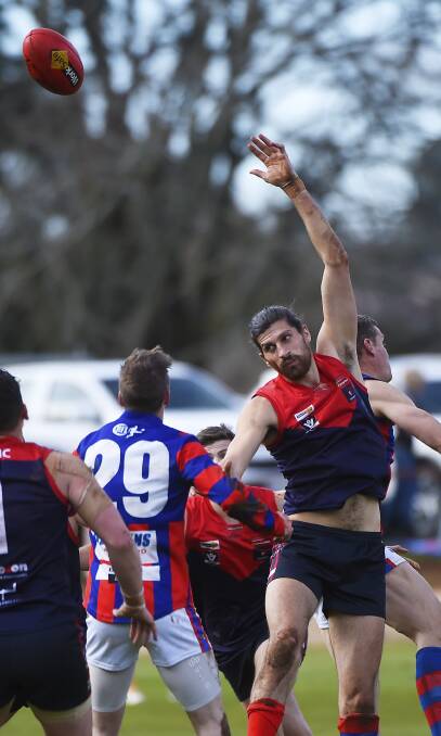 MAN MOUNTAIN: Retaining dominant ruckman David Benson is a major boon for Bungaree as it plans for a new campaign.