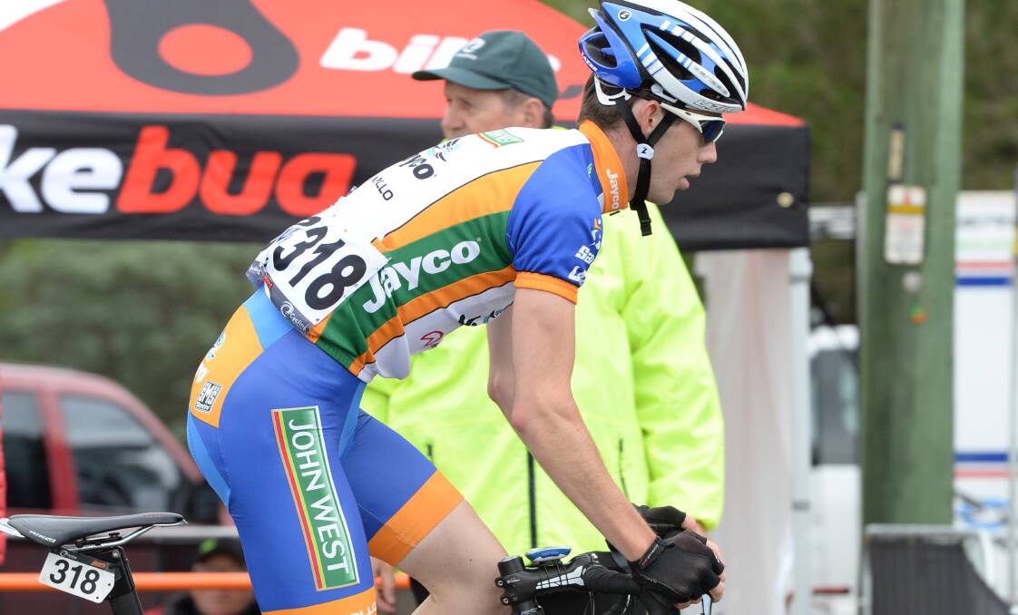 RIDING HIGH: Angus Lyons has secured rides in the Cadel Evans Great Ocean Road Races and Herald Sun Tour in what shapes as a big year.