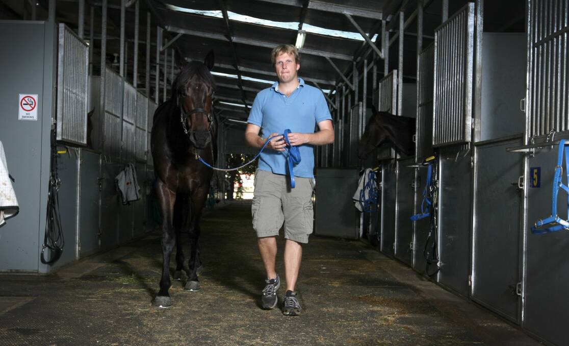 INTERSTATE: Sydney trainer Bjorn Baker is running two in the 2yo clockwise classic, including Countercurrent, a winner on debut at Queanbeyan. Picture: Fairfax Medias