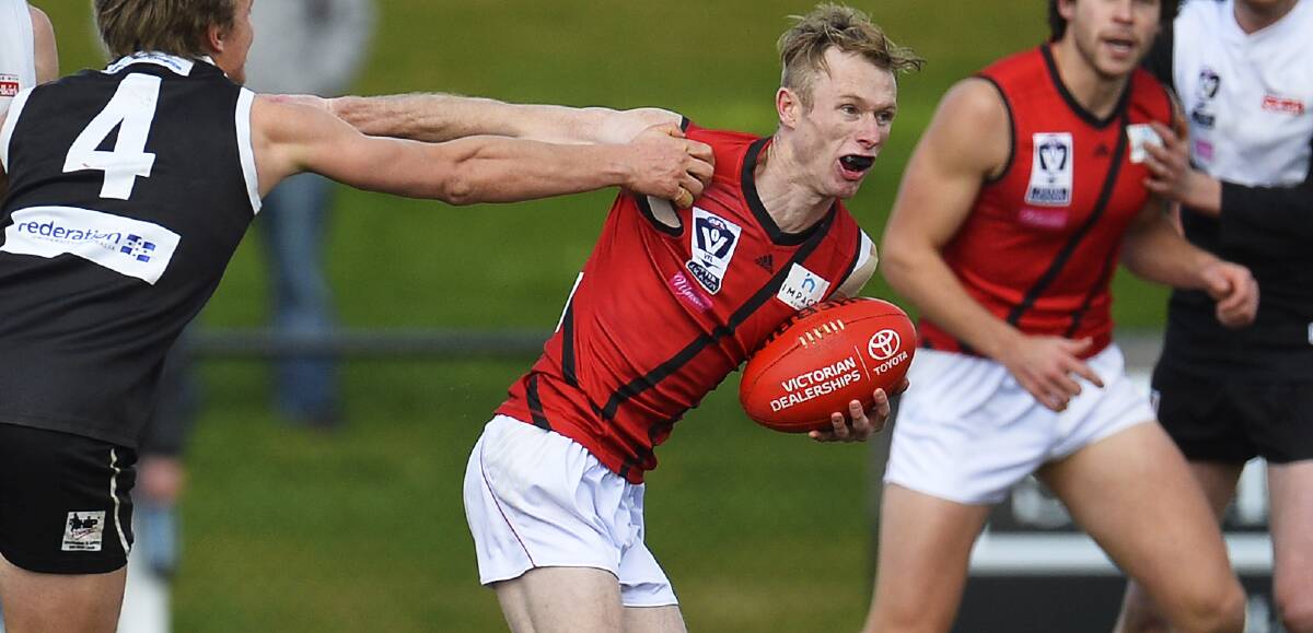 IMPRESSING: Former Clunes and East Point player Nick Hind has caught the eye of AFL recruiters to be invited to the Victorian state combine.