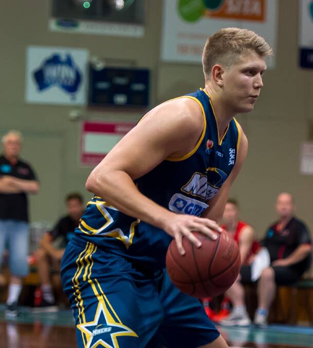 GRATEFUL: The Miners' centre Chris Smith says he is thankful for all the support from the Ballarat basketball community and fans.
