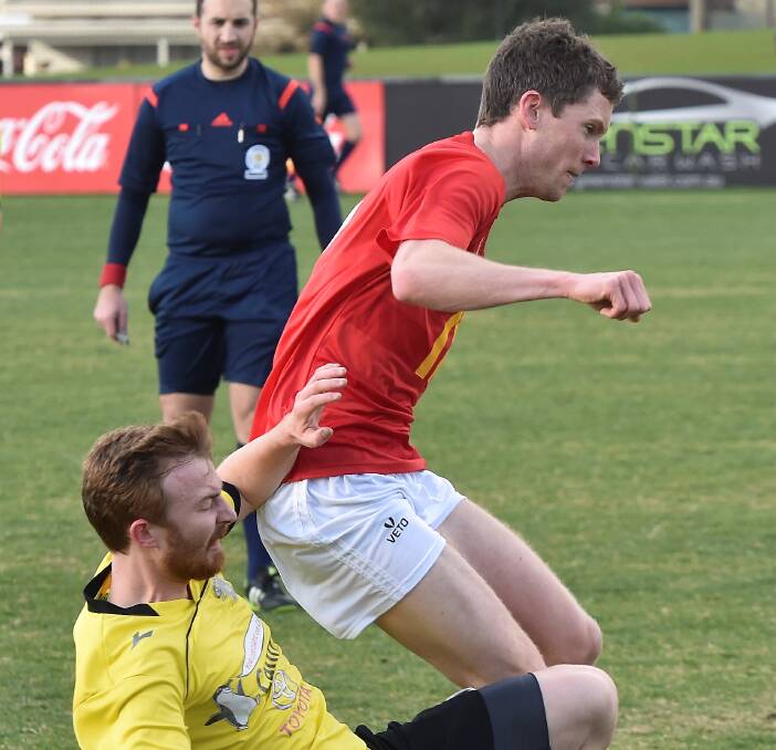 IN FORM: Simon Murphy is a chance to return to the starting line-up for Ballarat Red Devils after being in prolific scoring form in the under-20s with two hat-tricks.