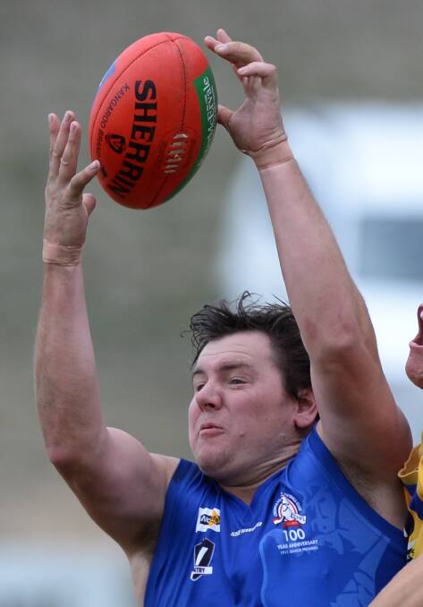 SWITCH: Caleb Hepworth, pictured, and his brother Simon from Creswick CHFL are among recruits for Lake Wendouree