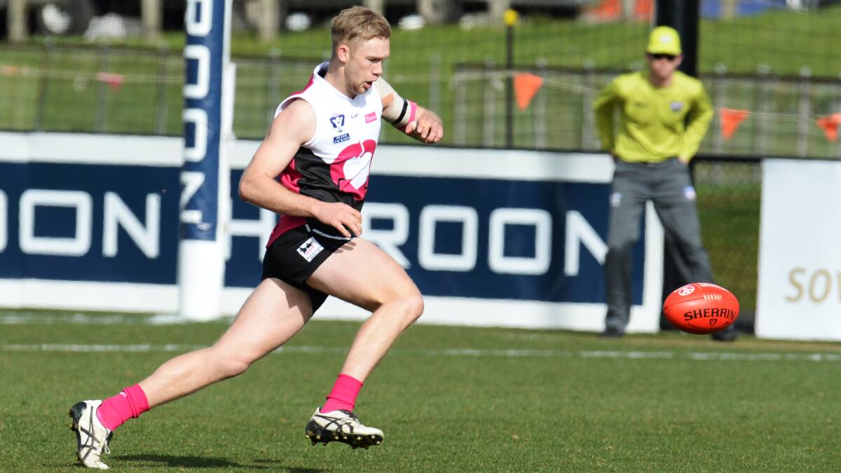 Sam Hooper - on the move from North Ballarat Roosters to Essendon in the VFL