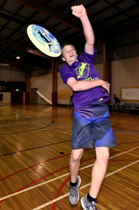HIGH FLYER: Ballarat's Anthony O'Hagan represented Australia in the world under-19 ultimate championships last year. He might now get an opportunity to be an Olympian.