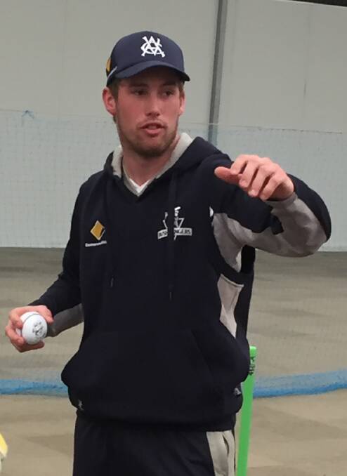 Blake Thomson - a frontline batsman for Vic Country in national under-19s.