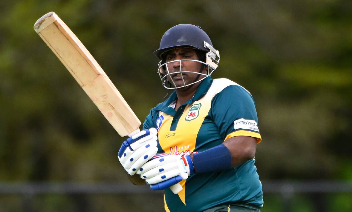 BCA EJ Cleary Medallist Sajith Dissanayaka is leaving Napoleons-Sebastopol to play with fellow BCA club Darley. Picture by Adam Trafford.