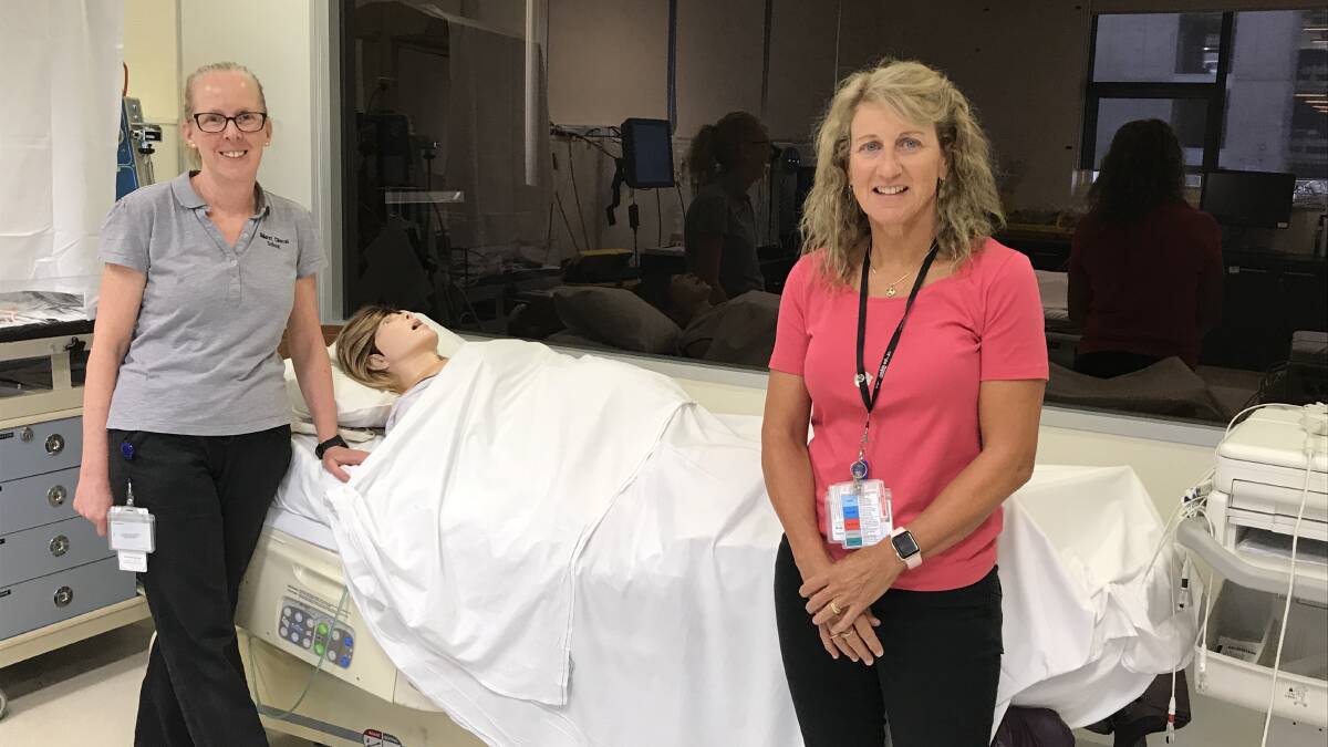WANTED: Clinical skills educators Lisa Panozzo and Sue Garner say using real-life volunteer simulator patients to help train medical students and staff at Ballarat Base Hospital adds a human factor not possible with the use of high-tech medical mannequins.