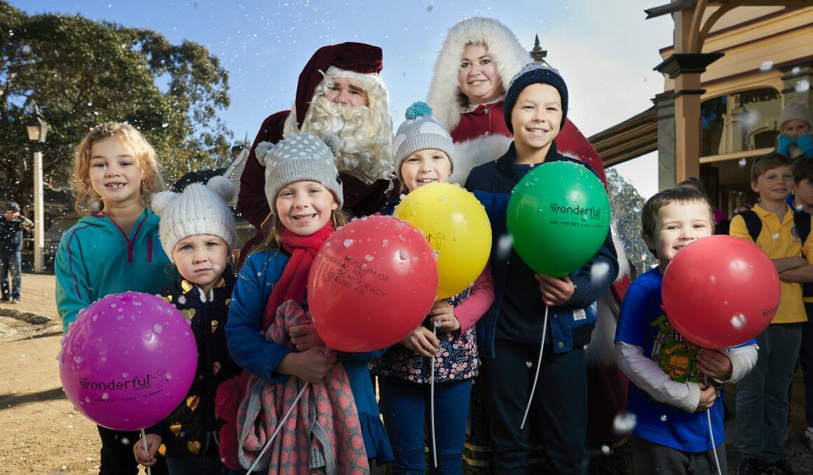 WINTER: Preparations are underway at Sovereign Hill and across the city for the Ballarat Winter Festival, which runs throughout July. Picture: Luka Kauzlaric