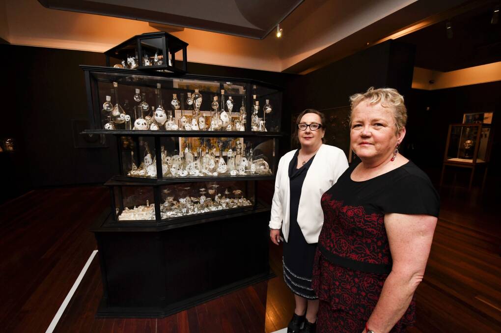 Ballarat Cemeteries Trust chief executive Annie De Jong and Grampians Region Palliative Care Consortium's Sharon Gibbens will be part of the Let's Talk About Dying forum. Picture: Lachlan Bence